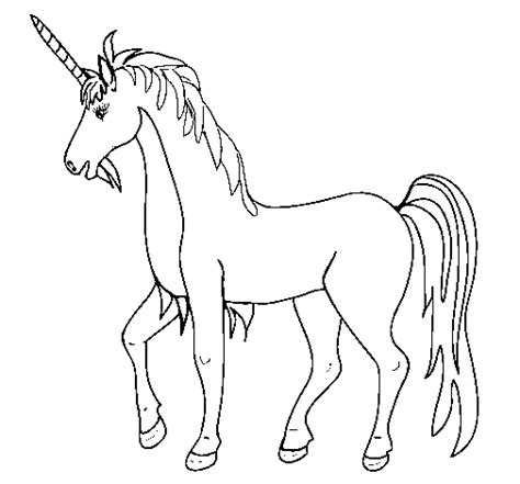 Dibujo de Unicornio II para Colorear   Dibujos.net