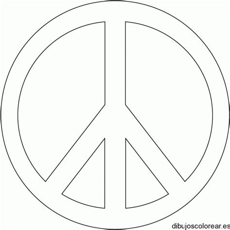 Dibujo del símbolo de paz y amor