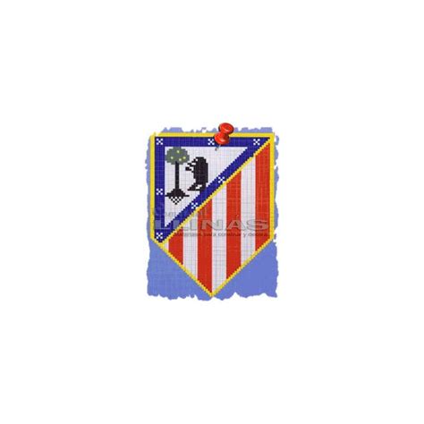 Dibujo fondo piscina Escudos Fútbol Atlético de Madrid ...