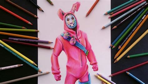 Dibujo FORTNITE   Skin Conejo de Pascua | •Arte Amino• Amino