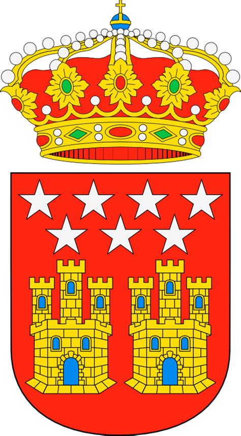 Dibujo HERÁLDICO: Escudo de Madrid