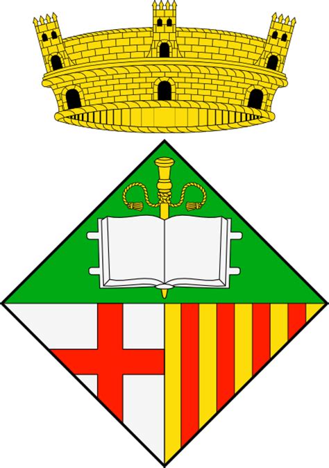 Dibujo HERÁLDICO: Escudo oficial de les Franqueses del Vallès