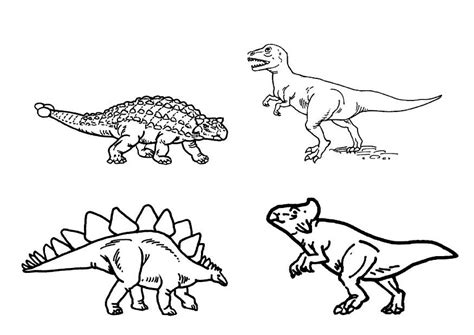 Dibujo para colorear Dinosaurios   Img 9101