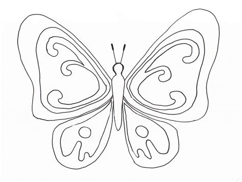 Dibujo Para Pintar Mariposas | Auto Design Tech