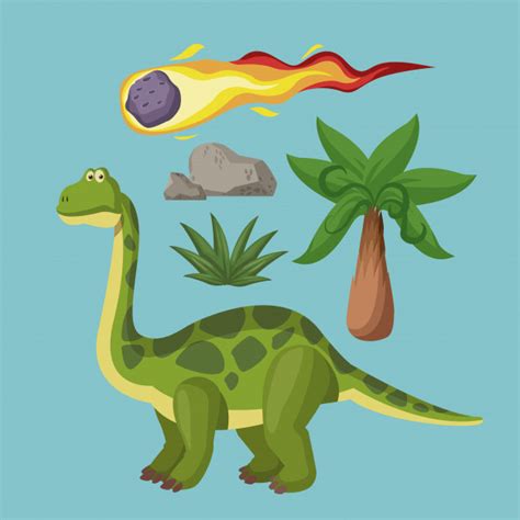 Dibujos animados de extinción de dinosaurios | Descargar ...