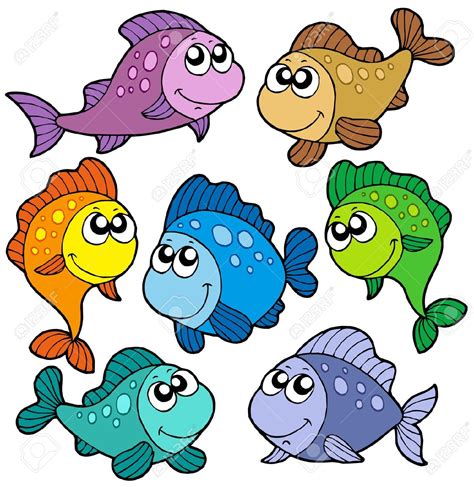 dibujos animados de peces y animales marinos   Buscar con ...