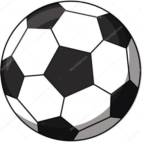 dibujos animados de pelota de fútbol — Vector de stock ...