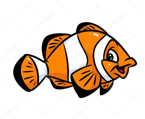 Dibujos animados de pez payaso — Foto de Stock #105557348 ...