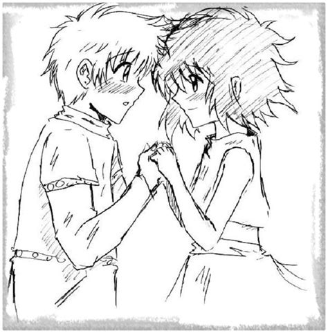 Dibujos Anime De Amor A Lapiz para Compartir | Dibujos de ...
