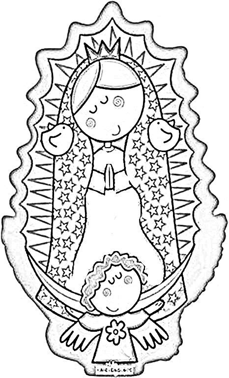 Dibujos Católicos : Virgencita Plis distroller para ...