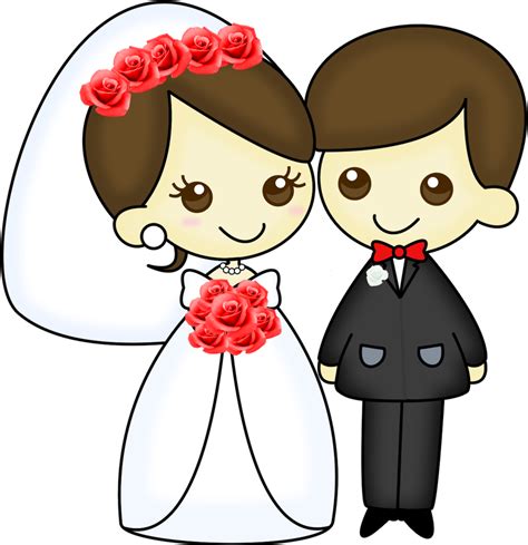 Dibujos. Clipart. Digi stamps Wedding Novios Boda ...