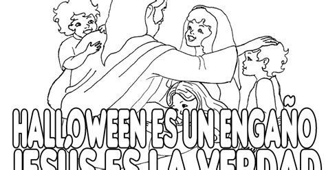 Dibujos Cristianos contra Halloween para colorear ...