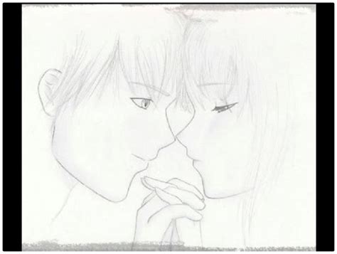 dibujos de amor de parejas anime a lápiz Archivos ...