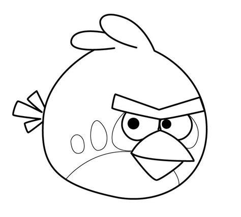 Dibujos de angry birds para colorear e imprimir gratis