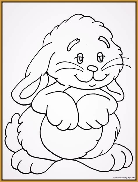 Dibujos De Conejos Para Colorear E Imprimir | Imagenes de ...