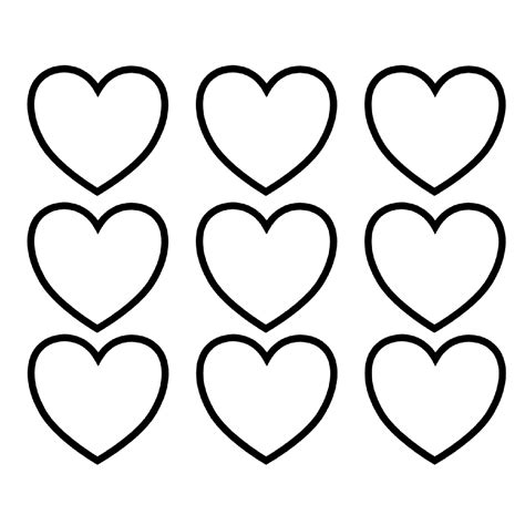 Dibujos de corazones para colorear | DECORAZONES.ORG