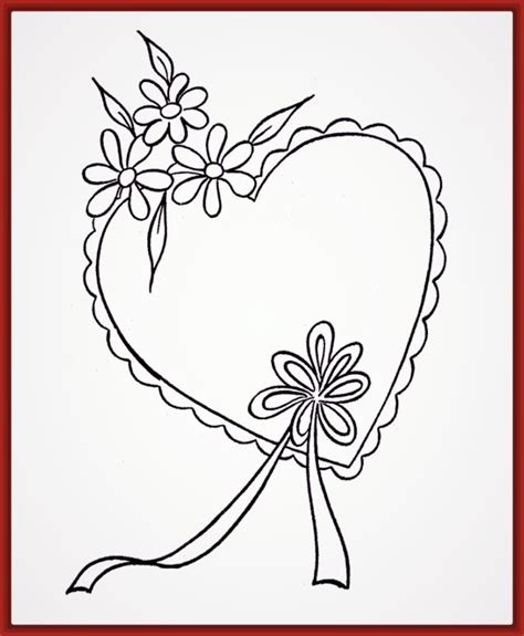 dibujos de corazones para colorear e imprimir Archivos ...