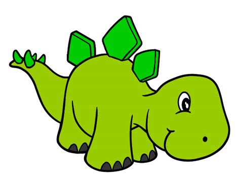 dibujos de dinosaurios bebes a color   Buscar con Google ...
