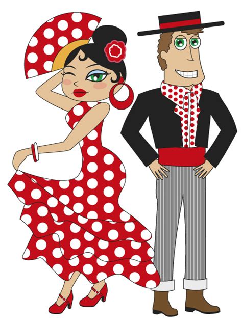 dibujos de flamencas divertidas   Buscar con Google ...