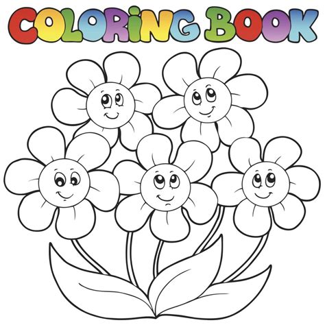 Dibujos De Flores Para Colorear Y Imprimir
