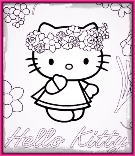 Dibujos de Hello Kitty para Colorear Muy Bonitos ...
