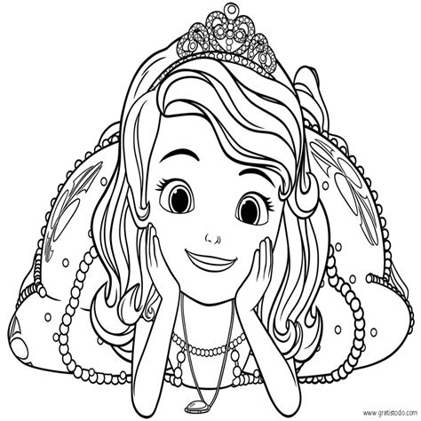 Dibujos De La Princesa sofia Para Colorear Dibujos Disney ...