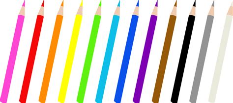 dibujos de lapices de colores