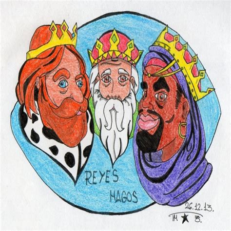 Dibujos De Los Reyes Magos Coloreados