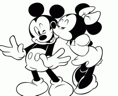 dibujos de mickey para colorear y minnie | Disney ...