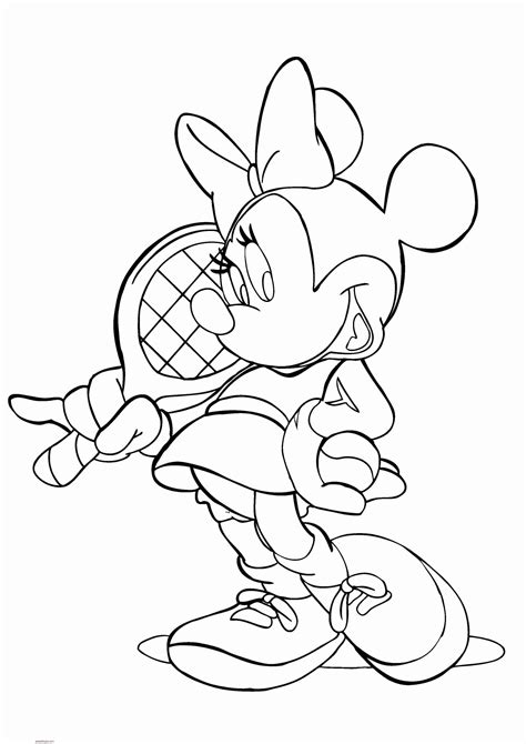 Dibujos de Minnie para colorear