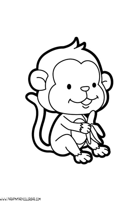 dibujos de monos 01