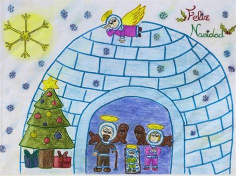 Dibujos de navidad ganadores de concursos – Navidad mágica ...