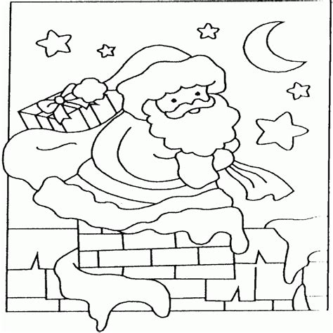 Dibujos De Navidad Papa Noel Para Colorear ...