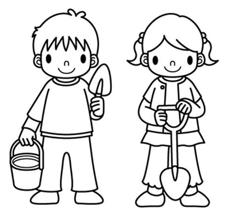 Dibujos de niños para imprimir y colorear – Imagenes Para ...