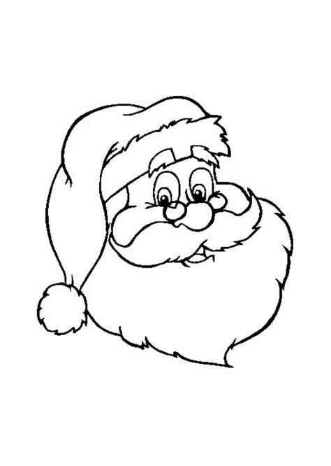 Dibujos de Papa Noel   Dibujos para colorear