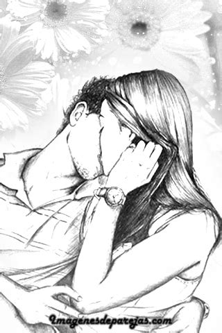 Dibujos de Parejas Enamoradas a Lápiz y de Anime | parejas ...