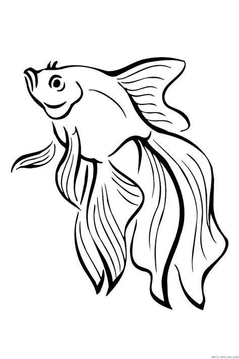 Dibujos de peces para colorear e imprimir