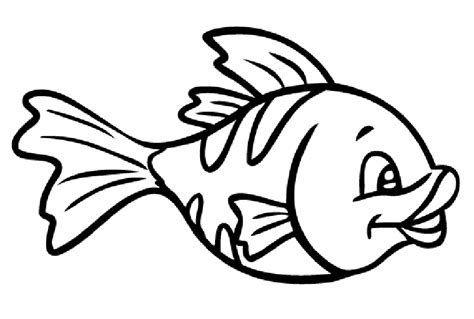 Dibujos de peces para colorear gratis