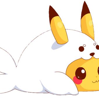 Dibujos de Pikachu Kawaii para dibujar, colorear, imprimir ...