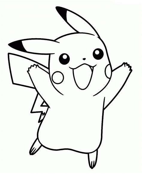 Dibujos de Pikachu para colorear e imprimir gratis | LUIS ...