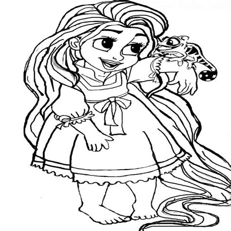 Dibujos De Rapunzel Para Colorear E Imprimir