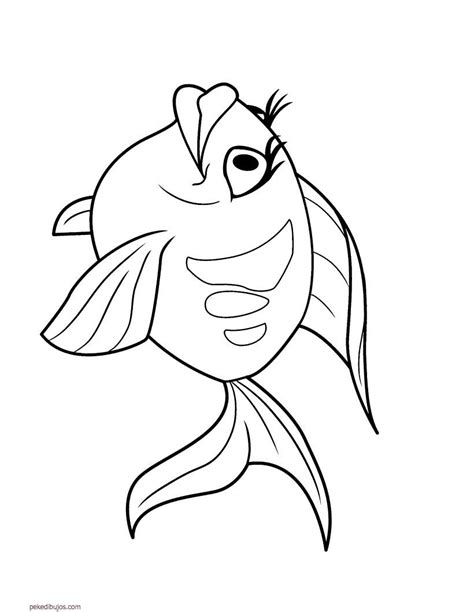 Dibujos de un pez para colorear