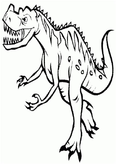 dibujos dinosaurios para colorear   Dibujos para colorear