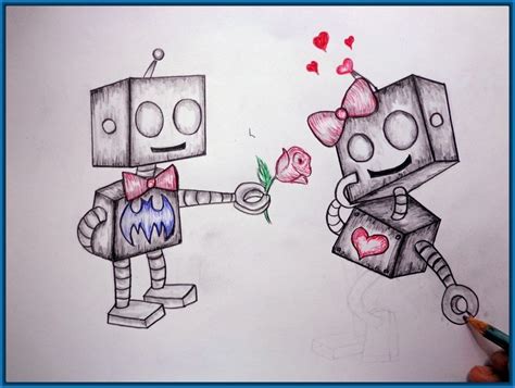 Dibujos Hechos A Mano Con Lapiz De Amor | Dibujos de Amor ...
