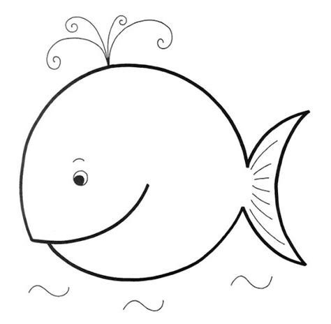Dibujos infantiles de peces para colorear e imprimir   Imagui