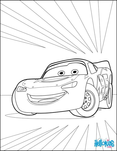 Dibujos para colorear cars 3: lightning mcqueen   es ...