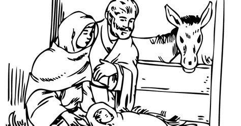 Dibujos para colorear del Nacimiento de Jesus ~ Dibujos ...