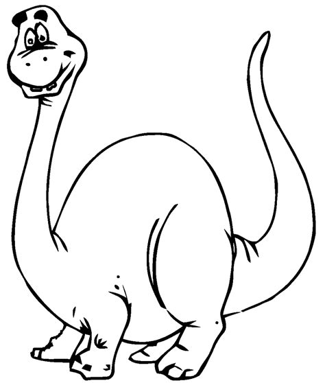 Dibujos para Colorear: Dinosaurios