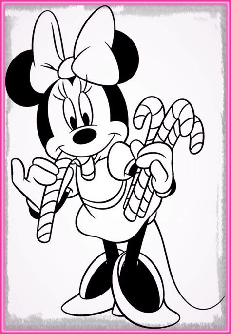 Dibujos Para Colorear En El Ordenador De Minnie Mouse ...