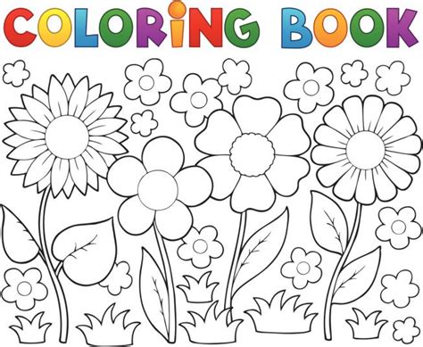 Dibujos para colorear flores   IMujer